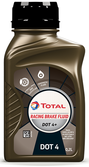 Synthetic brake fluid exceeding DOT 4 specification. Very high dry and wet boiling points adjusted to ever increasing temperatures encountered in braking systems : prevents from "vapour lock". Resistant to moisture absorption. Viscosity suitable at cold as well as high temperatures. Provides corrosion protection for metals used in braking systems : cast iron, aluminium, steel, copper, brass etc. Synthetic brake Fluid exceeding DOT 4 specification. Very high dry and wet boiling points adjusted to ever increasing temperatures encountered in braking systems : prevents from "vapour lock". Resistant to moisture absorption. Viscosity suitable at cold as well as high temperatures. Provides corrosion protection for metals used in braking systems : cast iron, aluminium, steel, copper, brass etc. Compatible with rubber seals and hoses.