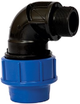 PP Compression fittings are widely used in water supply and irrigation.Fast & Reliable connection: Split ring opening has been optimized to make pipe insertion even easier.Turning of pipes can be prevented by inner threaded during installation.Specification:Pipe and fittings shall be manufactured from virgid PP (Polypropylene) compunds.Compression fittings are an excellent alternative to sweating two pipes together.Fields of Application:Piping networks for water supply of public works.Piping networks for water treatment systems.Working pressure:At 20°C - PN16 (Threaded fittings: PN162)