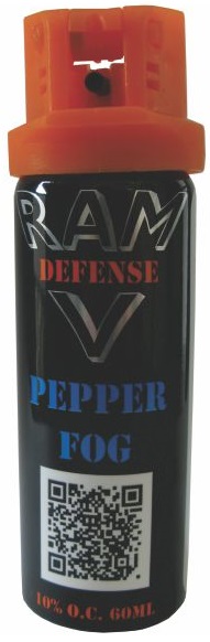 Ram Defense Pepper Spray is as OC (oleoresin capsicum) spray. Made from nontoxic and non-flammable materials, the oleoresin capsicum is a chemical derivative of very hot peppers. When sprayed with this the attacker will feel extreme pain and burning as the spray comes into contact with the skin, eyes and mucus membranes. This irritation to the senses is a very effective way to stop or deter a physical attack. Once your attacker loses the ability to attack you will have the chance to escape and find safety. The length of the effects vary from person to person however in tests done the attacker was unable to carry on the attack for at least an hour (effects were still felt well after 3 hours later).