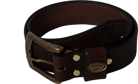100% leather belts (not bonded) with Solid casted buckle
