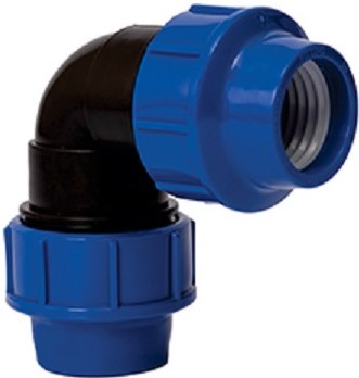 PP Compression fittings are widely used in water supply and irrigation. Fast & Reliable connection: Split ring opening has been optimized to make pipe insertion even easier. Turning of pipes can be prevented by inner threaded during installation. Specification: Pipe and fittings shall be manufactured from virgid PP (Polypropylene) compounds. Compression fittings are an excellent alternative to sweating two pipes together. Fields of Application: Piping networks for water supply of public works. Piping networks for water treatment systems. Working pressure: At 20°C - PN16 (Threaded fittings: PN42).