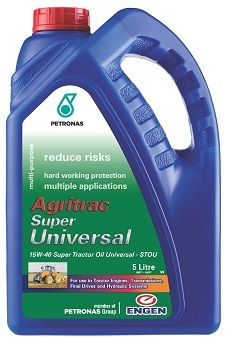 Engen Agritrac Super Universal is a new generation Super Tractor Universal Lubricant, designed to provide the farmer with ONE top quality, multigrade, multi-functional lubricant. Stocking one lubricant reduces the chances of misapplication and reduces inventory costs. Improvements have been made to the base oils used (the building blocks of a lubricant) to improve its low temperature properties.