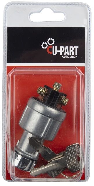 Universal ignition switch suitable for 12V 4-stud screw on terminals standby/off/ignition/start. Packed. Also available unpacked at code AO390/0887.