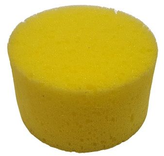 This amazing round sponge absorbs and holds water without dripping. Used to clean horse's eyes, face, under tail and between legs. Can be used to apply fly repellent to horse's face. Can also be used to put leather care products on your leather items.