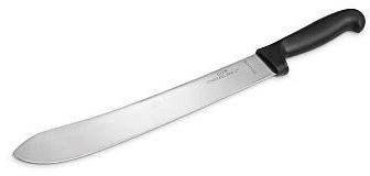 12"Black handle boning knife, satin blade, PERFECT for the modern cook.