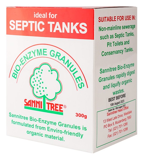 Bio-enzyme granules is formulated from enviro-friendly organic material.