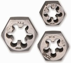 Hexagonal Dies Nuts are used for cutting external threads.