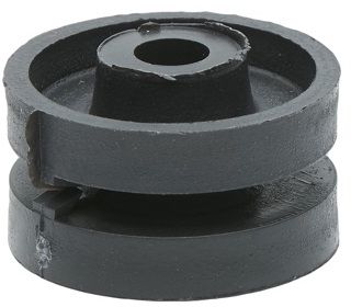 Black plastic bobbin, supplied as a pack of 100.