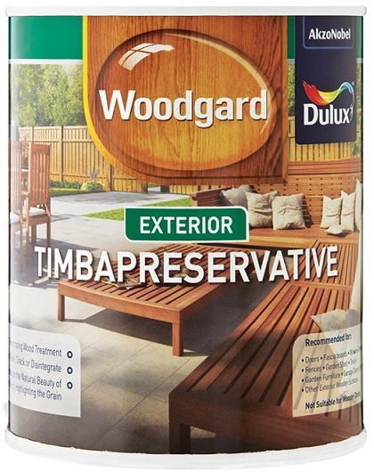 Oil Wax And Preservative Base Protection For Wood. It Will Not Flake Crack Or Disintegrate On Timber.