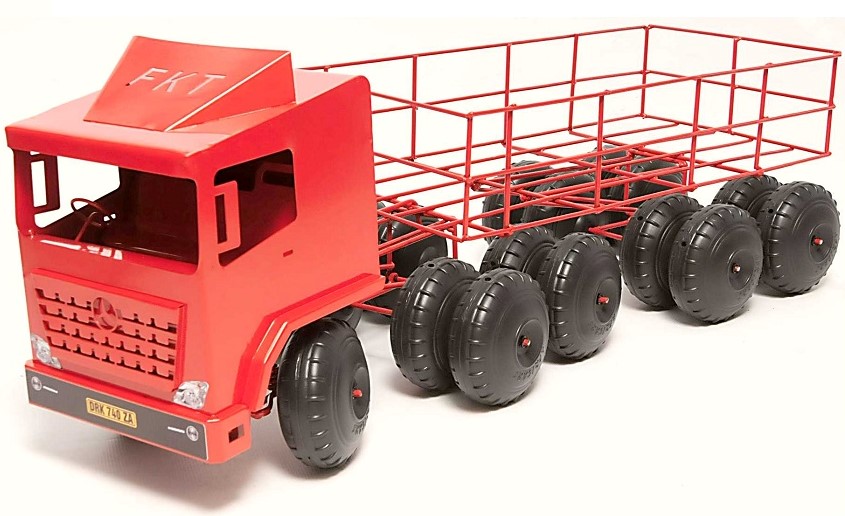 Steel Toy Truck With 18 Wheels Africars.
