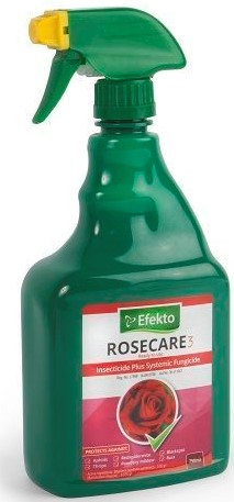 A contact insecticide plus a systemic fungicide formulated as a micro emulsion for the control of insects and fungus diseases as indicated on roses and other ornamentals.