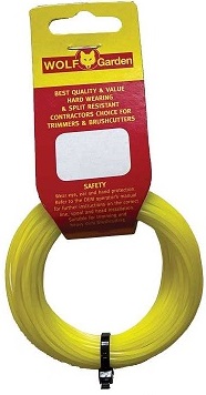 Trimmer line Single Pack. Round 1.5mm X 10m. Compatible with electric trimmers.