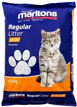 Marltons Cat Litter is super absorbent, long-lasting, hygienic and biodegradable. The deodorising white grit stones help with odour control. Cat litter is an essential supply for any cat owner, especially for your cat when indoors.