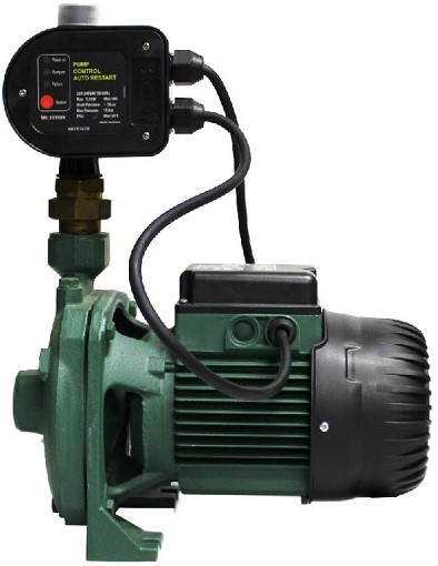 0,75kW Single-impeller centrifugal pump suitable for domestic, agricultural systems. Fully equipped with union, auto controller cables and SA plug.
