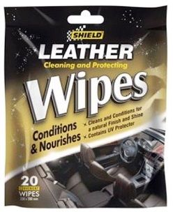 Contains UV filter to protect all leather surfaces.