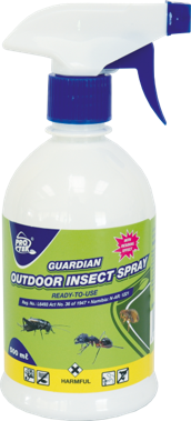 Ready to use surface spray contact insecticide. Indoor Use. Ready to use. Controls ants, cockroaches, fleas, bedbugs, fish moths and crickets.