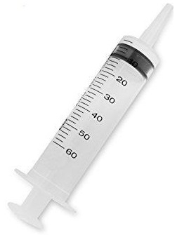 Disposable Syringe 50ml catheter.