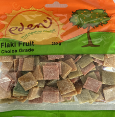 Peach, Apricot and Pear fruit flakes.