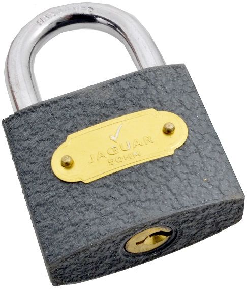 Padlock 50mm Irn Jaguar Clam