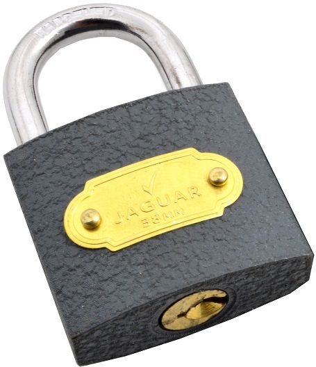 Padlock 38mm Irn Jaguar Clam