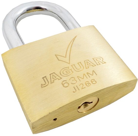 Padlock 63mm Br Std Jaguar Clam