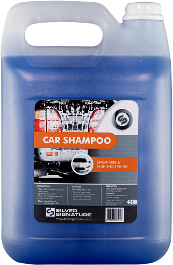 Car shampoo is a liquid detergent.