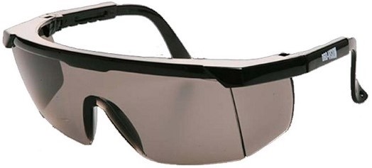 Polycarbonate mono lens Black nylon frame & adjustable temples Ergonomic design Compatible with respiratory equipment Anti-fog lens (Clear only) Anti-glare lens Suitable for Construction, mining and Engineering workshops.