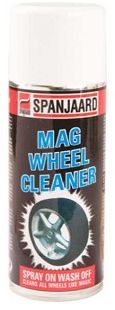 The quick breaking cleaning foam is tough on dirt and brake residues, but gentle on wheels.