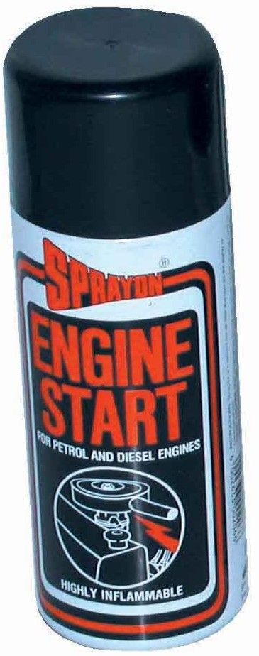 Can be used on petrol and diesel engines to assist in start up.