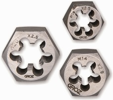 Hexagonal Dies Nuts are used for cutting external threads.