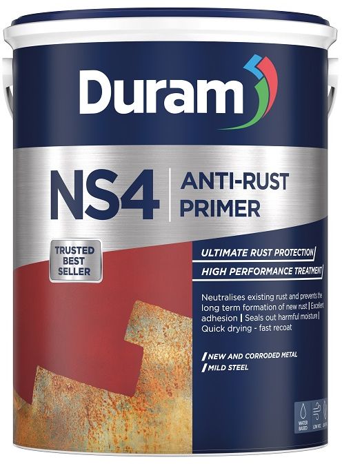 A rust-preventing metal primer suitable for domestic, industrial and automotive uses. Long term protection against corrosion. Good flow and levelling properties, leaving the surface smooth and ready for paint. Quick drying and can be handled within an hour. No toxic fumes so can be safely used in a confined space. A high performance treatment to neutralize existing rust and prevent the formation of new rust. It offers ultimate long term rust protection on new and corroded metal, mild steel, galvanized iron and other metals.