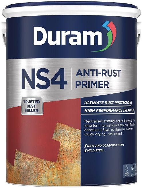 A rust-preventing metal primer suitable for domestic, industrial and automotive uses. Long term protection against corrosion. Good flow and levelling properties, leaving the surface smooth and ready for paint. Quick drying and can be handled within an hour. No toxic fumes so can be safely used in a confined space. A high performance treatment to neutralize existing rust and prevent the formation of new rust. It offers ultimate long term rust protection on new and corroded metal, mild steel, galvanized iron and other metals.