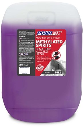 Powafix Methylated Spirits denatured alcohol based multipurpose solvent is used in Primus Stoves, household lighting and for general cleaning.