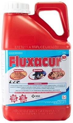 An antiparasitic remedy for the control of internal parasites in cattle, sheep and goats, for the control of nasal bot in sheep and goats and itch mite in sheep, as well as a liver fluke remedy against early immature and adult liver fluke and giant liver fluke in cattle, sheep and goats.