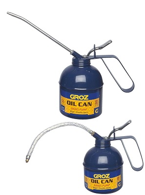 Oil cans has a modern and contemporary design with a dome shaped body.