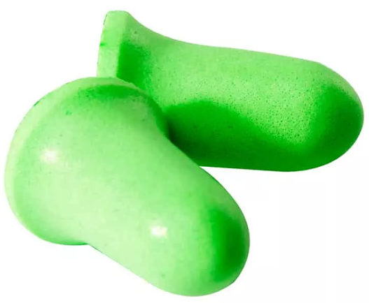 Disposable foam ear plugs. PU coated for hygiene. Smooth and soft foam for comfort. Easy to use. Superb attenuation. Hi visibility fluorescent lime PU foam. Expands to fit ear canal more comfortably increasing over all protection. Suitable for Machining, Grinding, Steel cutting and woodwork.