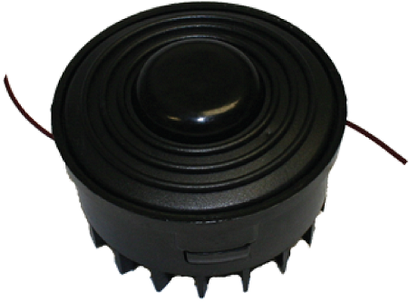 Nylon head compatible with Wolf and Tandem bottom mount trimmers.