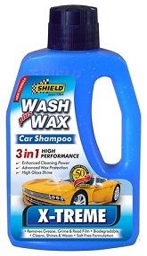 3 in 1 High Performance car shampoo.