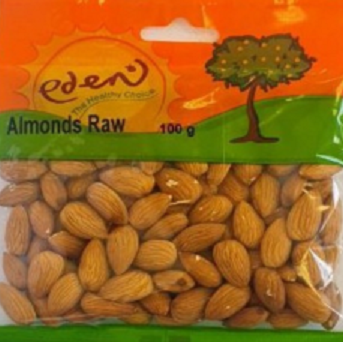 Raw Almonds.