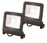 Litemate LED floodlight twin pack.