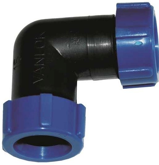 Poly prop Vanlock fittings.