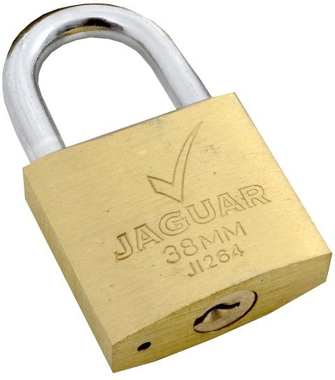 Padlock 38mm Br Jaguar Clam