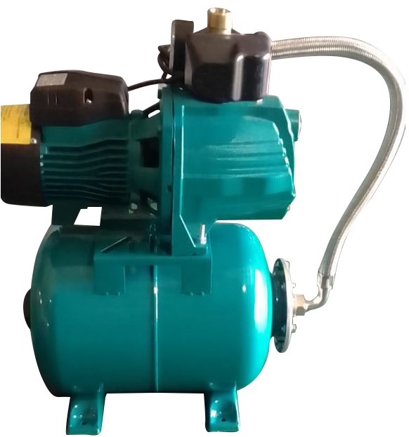 The pump is used for residential water boosting.