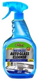 Waterless Autoglass Cleaner.