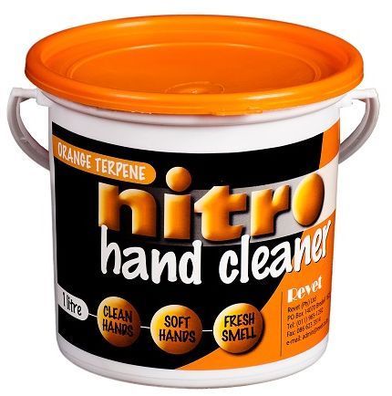 A solvent free, hand cleaning gel designed to clean hard working hands.