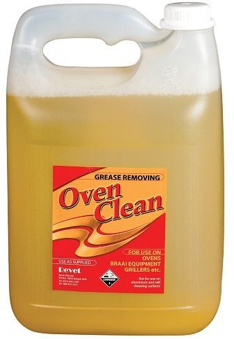 Over cleaner will leave your oven, braai or grillers grease free. Use as supplied, spray on and wipe off.