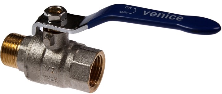 Venice quality brass valves & fittings, perfect seals as threads conform to BSPT-21 (ISO-7) standards.
