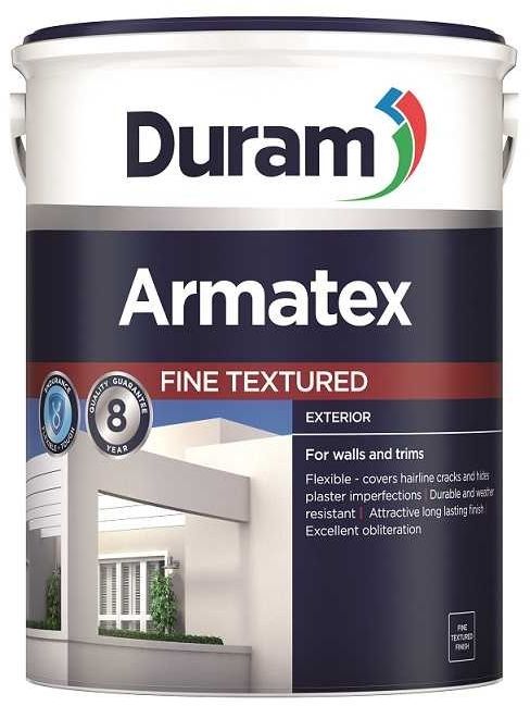 An endurance paint for exterior walls and trims. Flexible - covers hairline cracks and hides plaster imperfections. Excellent obliteration. Durable and weather resistant. Attractive long lasting finish. This product has an 8 year Quality Guarantee.