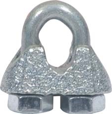 Used for securing ends of wire cable.