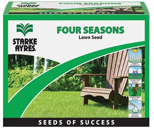 Our seed packets have easy to understand pictograms to help home growers plant your seeds correctly. There is also helpful information on the ideal times to sow and the watering requirements of each seed variety. Four Seasons is a specific blend for coastal or warm inland areas. 50% less irrigation needed compared to traditional cool season grasses.